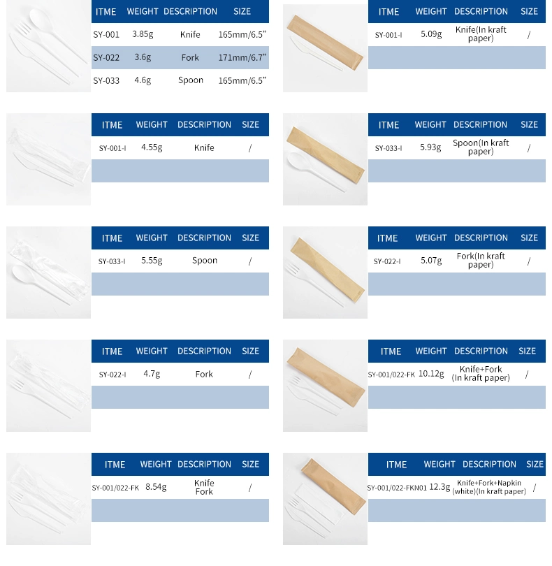 Eco Friendly Biodegradable Small Forks Tableware Disposable Biodegradable Fork Disposable Cutlery