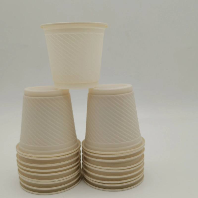 White Disposable Recycle Biodegradable Corn Starch Cup Wholesale