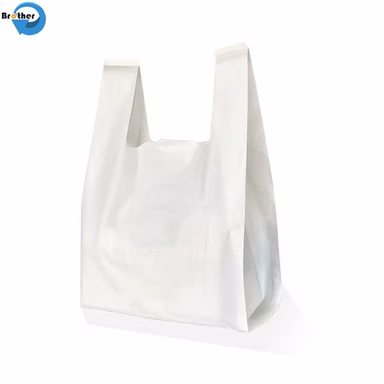 FR13432 fécule de maïs biodégradable compostable/Pbat/PLA sacs à ordures sacs Tarsh